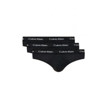 Set de chiloti cu banda logo - 3 perechi -