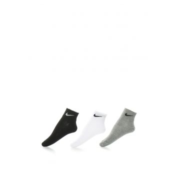 Set de sosete din material usor - 3 perechi - Unisex - Multicolor