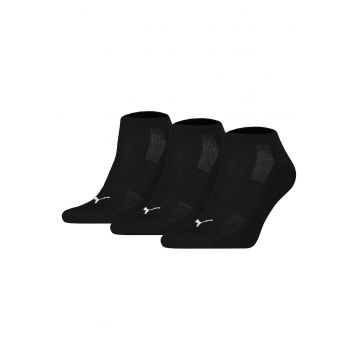 Set de sosete unisex pana la glezna cu detaliu logo - 3 perechi