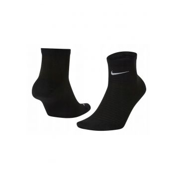 Sosete Alergare -  CT8933-010 - Dri-FIT - Plasa Respirabila - Banda Arcuire - Suport Negru