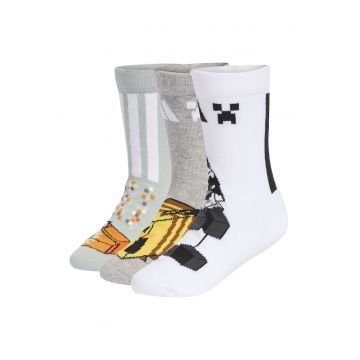 Sosete  Lk Minecraft 3p KA9904 Copii Multicolor - Multicolor