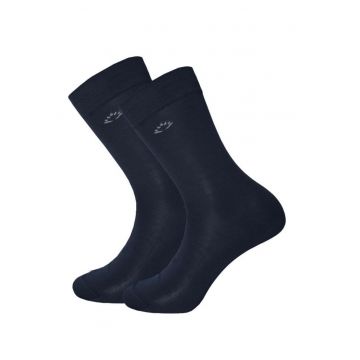 Sosete lungi micromodal barbati - SBGW5MERC.1.BLM - - Bleumarin