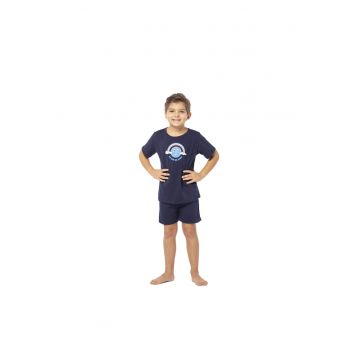 Tricou baieti  Corona -TC01 - Bleumarin