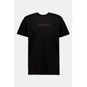 Tricou de pijama cu logo brodat - Negru