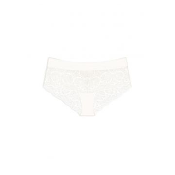 Boxeri dama -  bej - dantela - poliamida-elastan - set