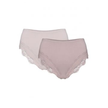Chiloti Brazilieni dama set de 2 perechi Plantea - Roz
