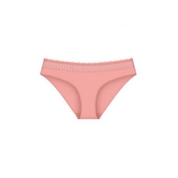 Chiloti clasici Dama -  Roz/Rosu - dantela - material elastic - lenjerie intima