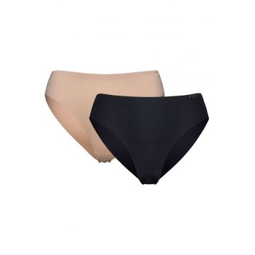 Chiloti cu talie inalta dama 2 Peachy - Multicolor