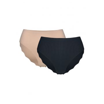 Chiloti dama set de 2 perechi Pama - Bej