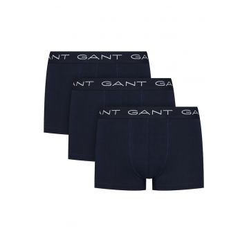 Set boxeri barbati -  bleumarin - bumbac - uni