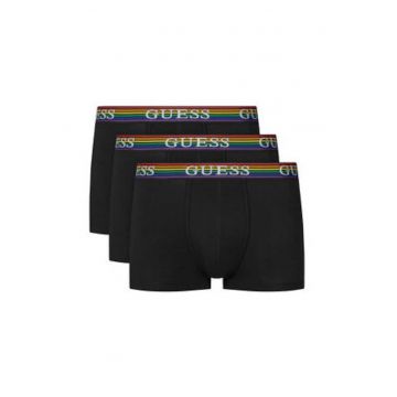 Set boxeri barbati -  negru - poliamida - poliester