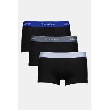 Set de boxeri cu logo - 3 Perechi - Negru/Albastru