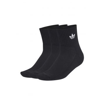 Set de sosete scurte unisex - 3 perechi - Negru