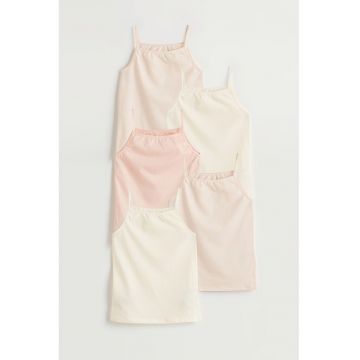 Set de top-uri - 5 piese - Piersica