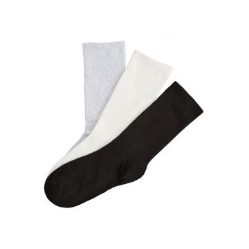 Sosete lungi dama set de 3 perechi Stability Bloovii