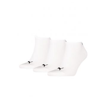 Sosete  pentru Femei - unisex sneaker plain 3p - 938624-13 - Alb - Alb