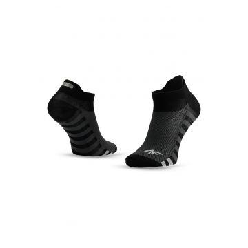 Sosete scurte alergare  barbati - negru - Negru