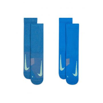 Sosete sport barbati  Multiplier - 2 perechi - Dri-FIT - 50% nailon