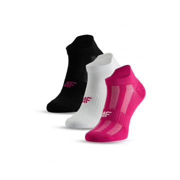Sosete sport  set 3 perechi scurte multicolor 35x38
