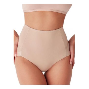 Chiloti clasici modelatori invisible cu talia inalta  Prestige CD522 0001 - Bej