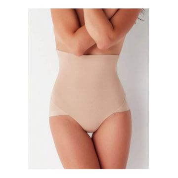 Chiloti clasici modelatori invisible cu talia inalta  Prestige CD523 0001 - Bej