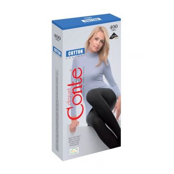 Ciorap gros de bumbac cu lycra Cotton 400 Den -