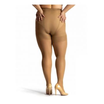 Ciorapi lycra marimi mari  Queen 20 den - Bej