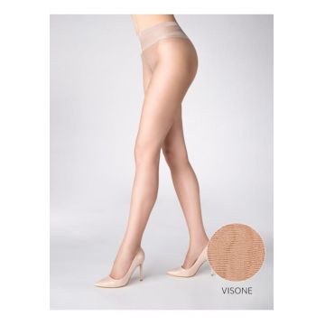 Ciorapi subtiri  Lux Line Make-up 10 den - Bej