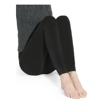 Colanti grosi bumbac  Arctica 250 den - Negru