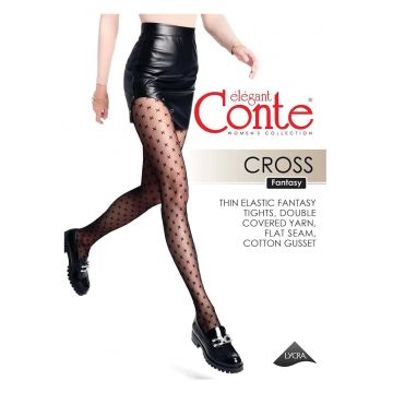 Dres cu model romburi si X-uri - Conte Fantasy Cross