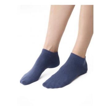 Sosete bumbac scurte  S052 - Jeans