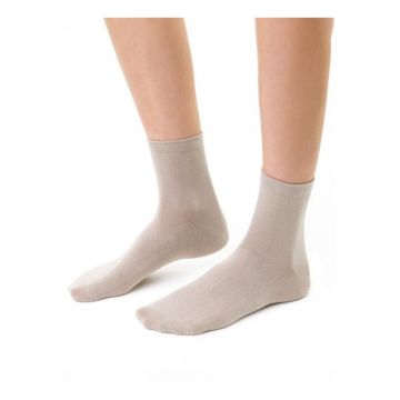Sosete bumbac simple  S037 - Bej