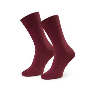 Sosete cu casmir  S083 - Visiniu