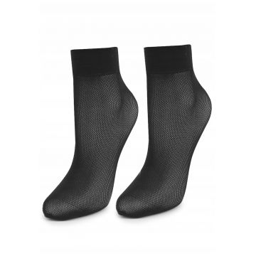 Sosete dama -  Poliamida/Elastan - Negru -