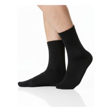 Sosete flausate  S015 - Negru