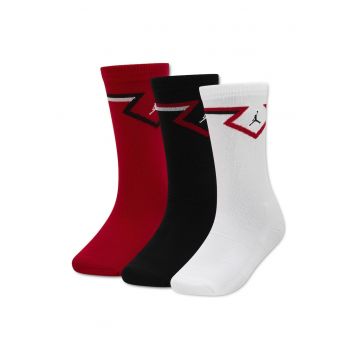 Sosete  Jhn Jordan Diamond 3pk Crew BJ0832R78 Copii Multicolor 09-11 ANI