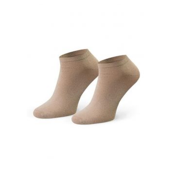Sosete scurte bumbac  S045 - Bej