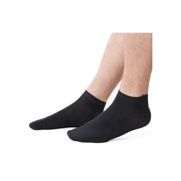 Sosete scurte bumbac  S045 - Negru