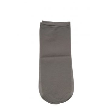 Sosete scurte lycra 15 den -  gri - marime universala
