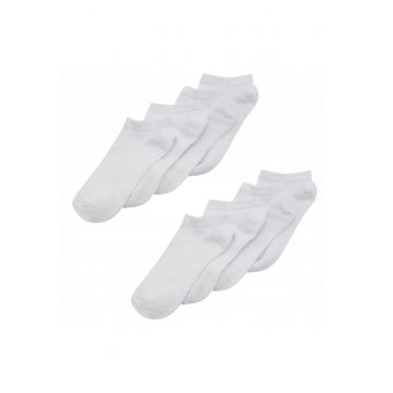 Sosete Scurte -  Po2095712C 001 - Marimea 35-38 - Material: 74% Bumbac Organic - 25% Poliamida - 1% Elastan - Usor De Intretinut - Se Pot Spala La Masina La 40°C - Scurte - Ideale Pentru Adidasi Si Mocasini - Tricot Moale Si Durabil - Alb