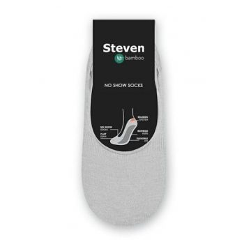 Talpici barbati bambus cu silicon aplicat la calcai  S036 - Gri