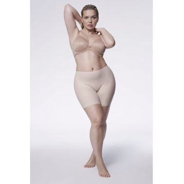 Pantaloni modelatori cu talie inalta -  Comfort Shorts - Bej