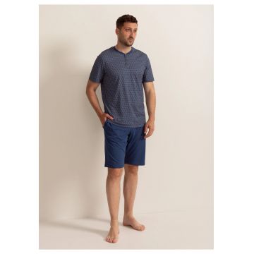 Pijama Barbati Garet Modal - Bleumarin