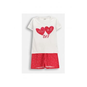 Pijama fete  set 2 piese - Multicolor