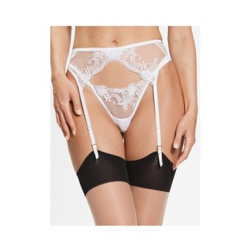 Portjartiera dama -  300937990 - Poliester/Poliamida - 40 EU - Alb