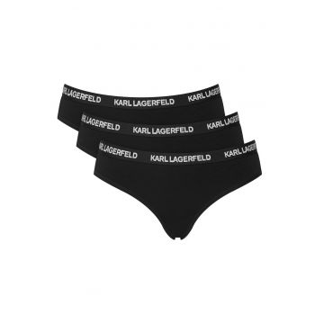 Set chiloti dama -  bumbac organic - negru