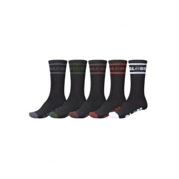 Set de 5 perechi de sosete cu logo