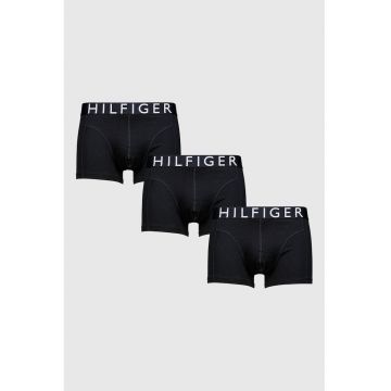 Set de boxeri din amestec de bumbac organic - 3 piese - Negru