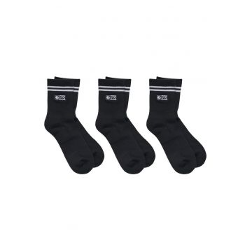 Set de sosete lungi cu logo - 3 perechi