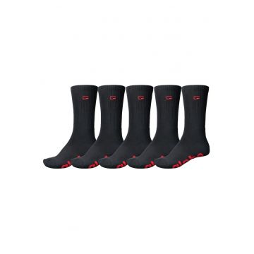 Set de sosete lungi cu logo - 5 perechi